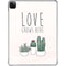 Love Grows Here iPad Pro 11in (2024) Clear Case